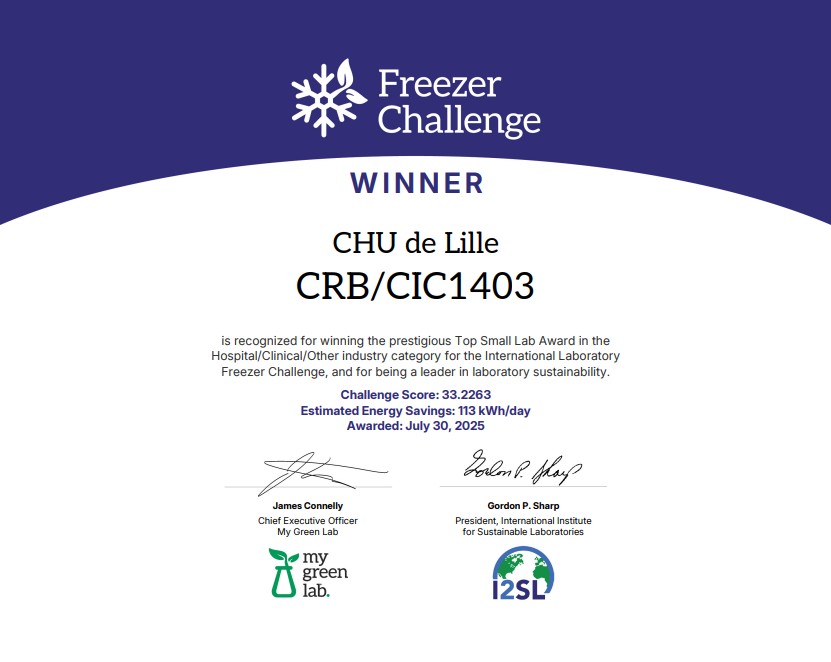 Freezer Challenge Winner